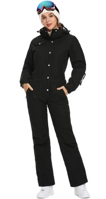 $198.99 • Buy WANLISS Womens One Piece Colorful Jumpsuits Snowsuits Snowboard Ski Suit Winter