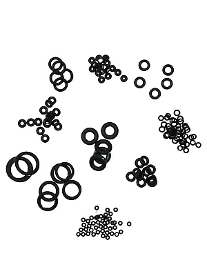 139 PC Assorted O RING SET Black Rubber Seals Sink Tap Washers Plumbing Air Gas • £3.49