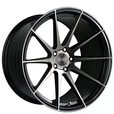 21  Staggered Vertini Wheels RFS1.3 Gloss Black Tinted Face Flow Formed Rims • $1899