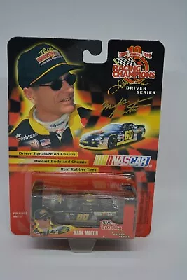 Nascar Driver Signature Racing Champions Mark Martin #60  1/64 Scale Diecast Nib • $2.99