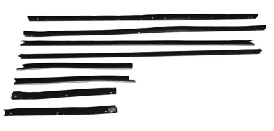 Window Sweeps Weatherstrip For 70-72 Monte Carlo Authentic W/Special Molding 8Pc • $271.02