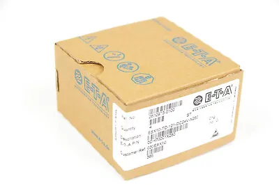 E-T-A ESX10-TD-101-DC24V-X280 ESX10-TD-101-DC24V-6/8/10A Circuit Breaker • $150