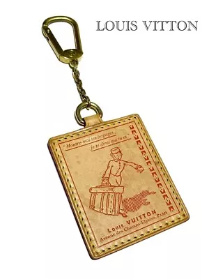 LOUIS VUITTON Porte Cles VVN Bag Charm Keyring Monogram Groom Bellboy M85047 • $192.66