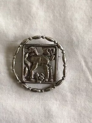  McClelland Barclay Art Deco Sterling Lamb Brooch • $180