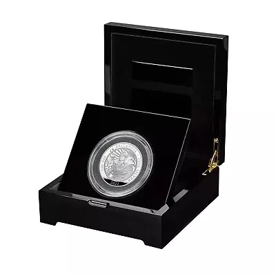 Britannia 2022 UK 5oz Silver Proof Coin Limited Edition Of 350. Last Effigy QE • $689.99