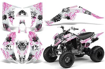 $169.95 • Buy ATV Graphics Kit Sticker Decal For Yamaha Raptor 350 2004-2014 Luna Pink