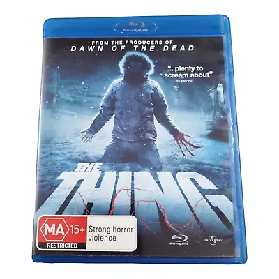 The Thing (2011) - Blu-ray (Mary Elizabeth Winstead Joel Edgerton) - Region B • $14.68