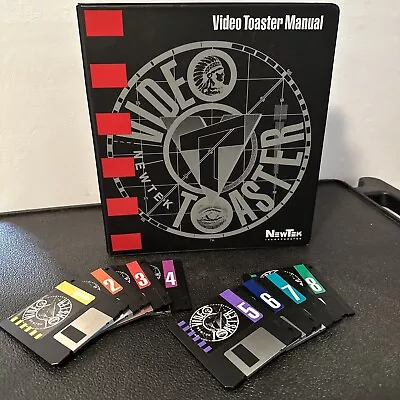 Commodore Amiga Video Toaster 1.0 SW Plus Manuals By NewTek (2500 3000 4000) • $49.99