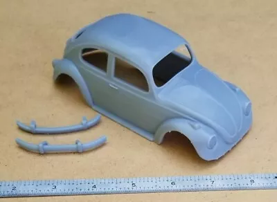 Abs-like Resin 3d Printed 1/25 1967 Vw Beetle Body. Volkswagen • $24.95