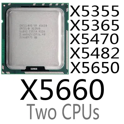 Intel Xeon X5355 X5365 X5470 X5482 X5650 X5660 CPU Processor • $33.80