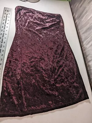 Hotkiss Purple Velvet Size  Medium Skirt • $8.50