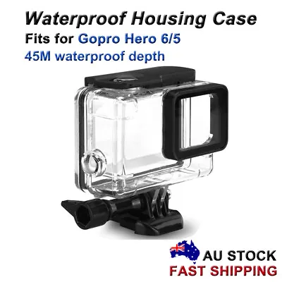 Waterproof Diving Black Camera Accessories 45m Housing Case For GoPro Hero 7 6 5 • $14.95