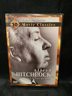 Alfred Hitchcock: Master Of Suspense - 10 Movie Classics - DVD - VERY GOOD • $6.99