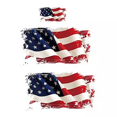 Flag Iron On Patches 3Pcs Heat Transfer Stickers For Jeans T-Shirt Sweatshirt... • $16.76