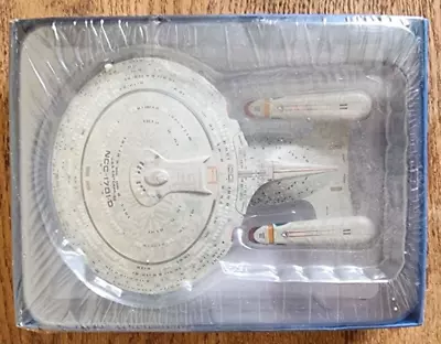 Star Trek Eaglemoss Starship Collection Future USS Enterprise NCC-1701-D No Mag • £34.99