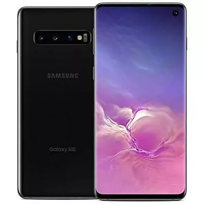 Samsung Galaxy S10 SM-G973 128GB  Smartphone Black (Verizon UNLOCKED) VERY GOOD • $144.88