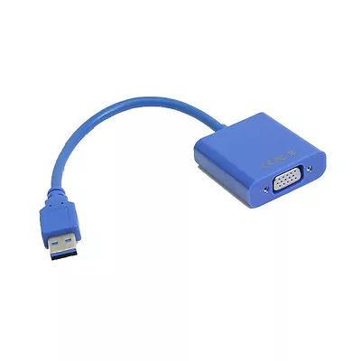 USB 3.0 To VGA Cable Video Display Card Graphic External Adapter For Win 7 8 • $7.30