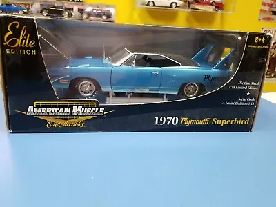 American Muscle 1970 Plymouth Superbird Elite Edition Blue W/ Black   Seats  • $149.99