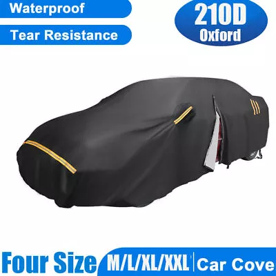 Upgraded Full Car Cover For SUV Waterproof Car Cover All Weather Protection M-XL • $34.99