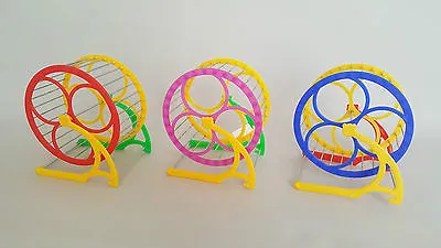 Cage Plastic Reel Carousel Roundabout Hamster Mice Mouse Gerbil Pet Accessories • £2.49