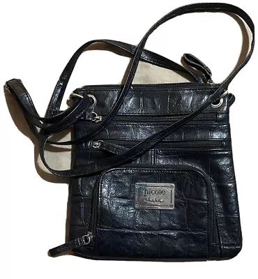 Nicole By Nicole Miller Women Black Crossbody Bag One Size • $25