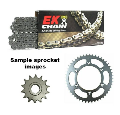$179.95 • Buy EK O-Ring Chain & Steel Sprocket Kit For 2006-2014 Suzuki GS500F 17/39
