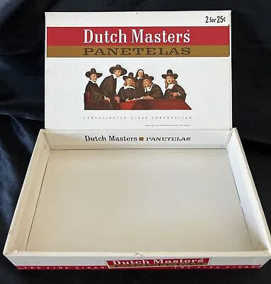 Vintage Dutch Masters Panetela Cigar Box Empty • $2.99