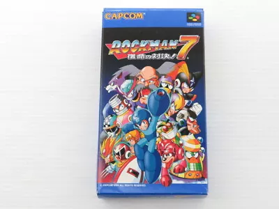 Rockman/Megaman 7 Super Famicom/SNES JP GAME. 9000020176649 • $21.27