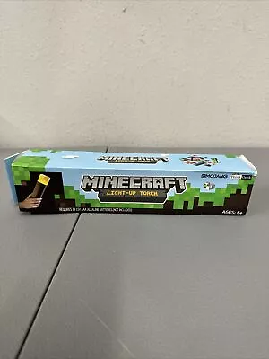 THINK GEEK MOJANG Minecraft Light Up Torch NIB 12  • $17.98