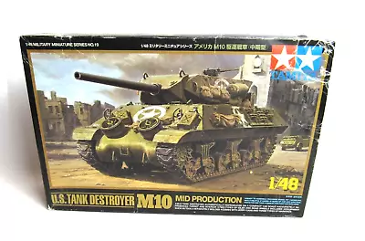 Tamiya 1/48 U.S. Tank Destroyer M10 Mid Production Sealed In Box. • $25.99