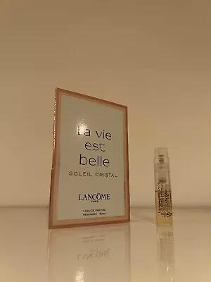 Lancome La Vie Est Belle Soleil Cristal Sample • £4