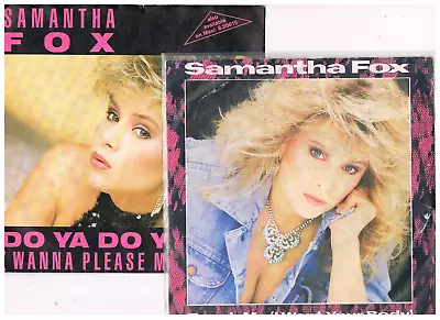 2 X 7  - Samantha FOX - TOUCH ME / DO YA DO YA  - German PS • £0.86