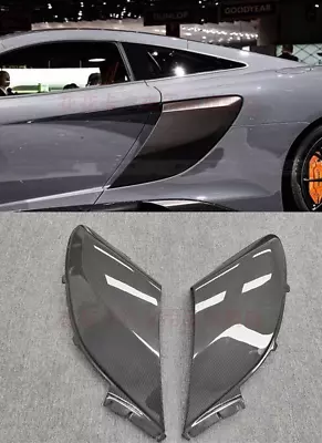 For Mclaren 650s Mp4-12c Carbon Fiber Side Door Air Vent Duct Replacements 2pcs • $728.99