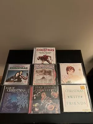 Lot Of 7 Christmas CDs Including John Denver Muppets • $11.69
