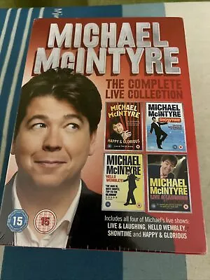 Michael McIntyre - The Complete Live Collection (DVD 2016- REGION 2- New/sealed • £8.91