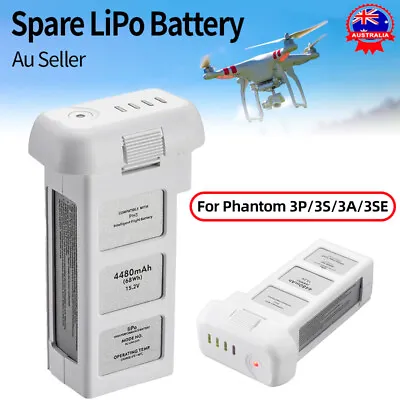 $129.90 • Buy Intelligent Spare LiPo Battery For DJI Phantom 3P/3S/3A/3SE Standard Pro Drone