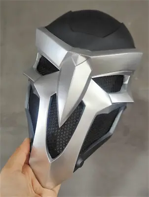 OW2 Overwatch Reaper Full Face Mask FRP Helmet Photography Cosplay Props Gift • $90.41