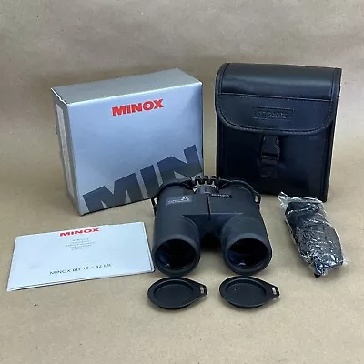 Minox BD 10x42 ALT BR Black Binocular 62 123 W/ Original Box • $746.25