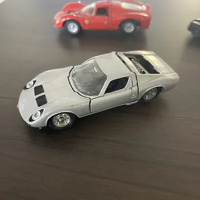 Verem Solido Lamborghini P400 Miura - Rare Silver - Vintage 1/43 • $39.99