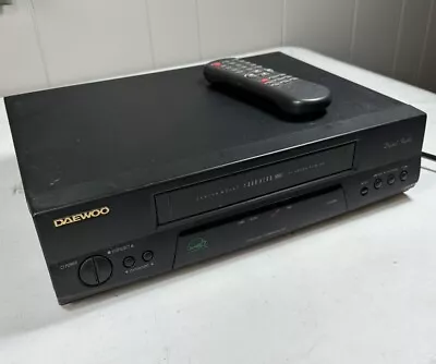 Daewoo DV-K486N VCR Player VHS With Remote Tested Working • $54.98