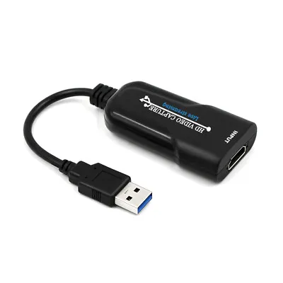 USB HD Video Capture Card HDMI To USB Video Audio Capture Recording + CD Disk  • £9.99