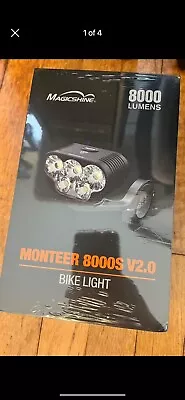 Magicshine Monteer 8000S V2.0 Bicycle Light With Remote And Battery • $369