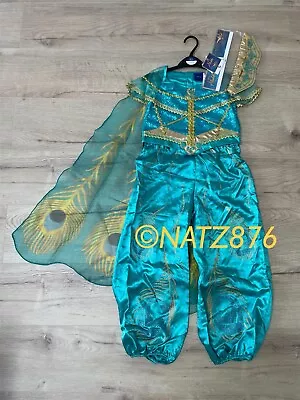 Brand New Tu Disney Aladdin Princess Jasmine Costume 7-8 Years • £12.49