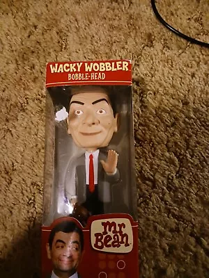 Mr. Bean Wacky Wobbler Bobble-head. Funko 2007 • $18