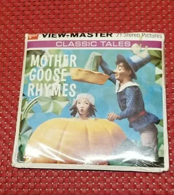 Sealed Gaf B410 Mother Goose Rhymes Children's View-master Reels Packet • $32