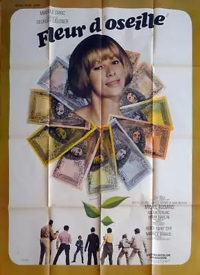 Fleur D'oseille - Mireille Darc / Audiard - Original Large French Movie Poster • $69.99