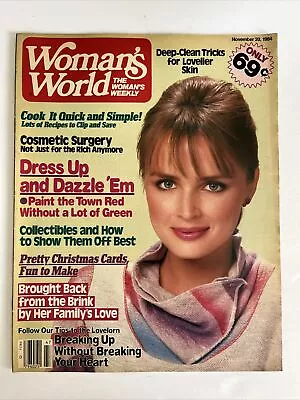 1984 November 20 Woman’s World Magazine Cosmetic Surgery (MH233) • £12.02