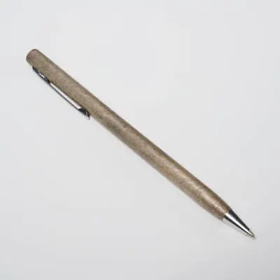 Cartier Must De Crosshatch Sterling Silver Brushed Twist Vtg Ballpoint Pen 5 L • $175