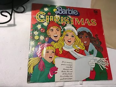 Barbie Christmas LP Album Vinyl 1981 Mattel Inc. 1st Press Vintage EXCELLENT • $15