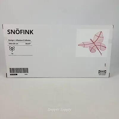 Ikea SNÖFINK Kids Bed Canopy BlButterfly Pink  47x 39  New • £34.27